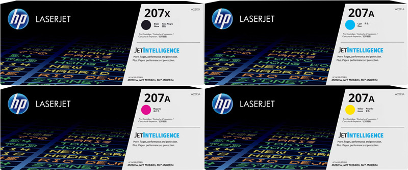 Original HP 207X W2210X Toner Multipack Original HP 207X W2210X Toner Multipack