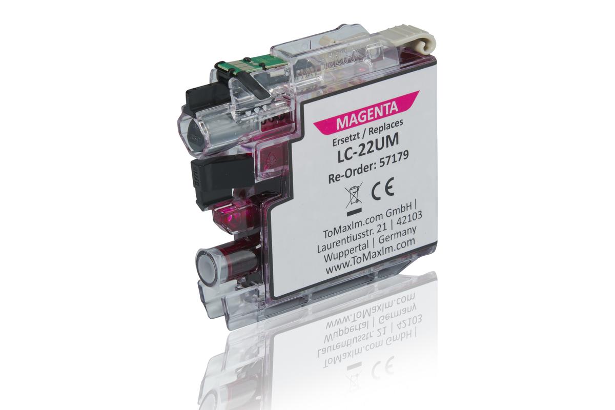 Kompatibel zu Brother LC-22UM Tintenpatrone, magenta