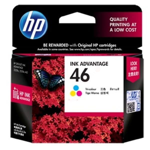 Original HP CZ638AE / 46 Druckkopfpatrone color