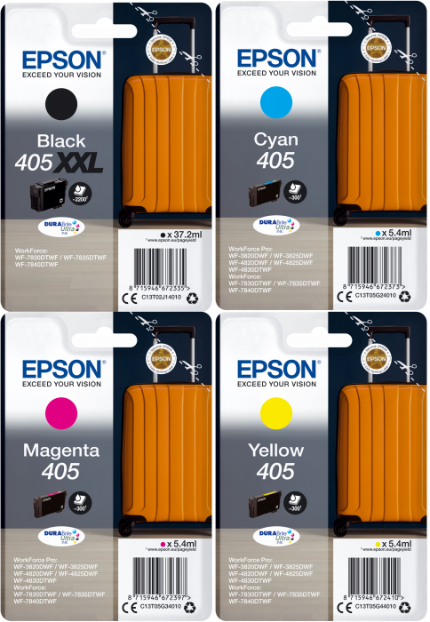 Original Epson 405 XXL Tinte Multipack
