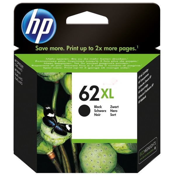 Multipack Kompatibel zu HP 62 XL enthält 3x Tintenpatrone