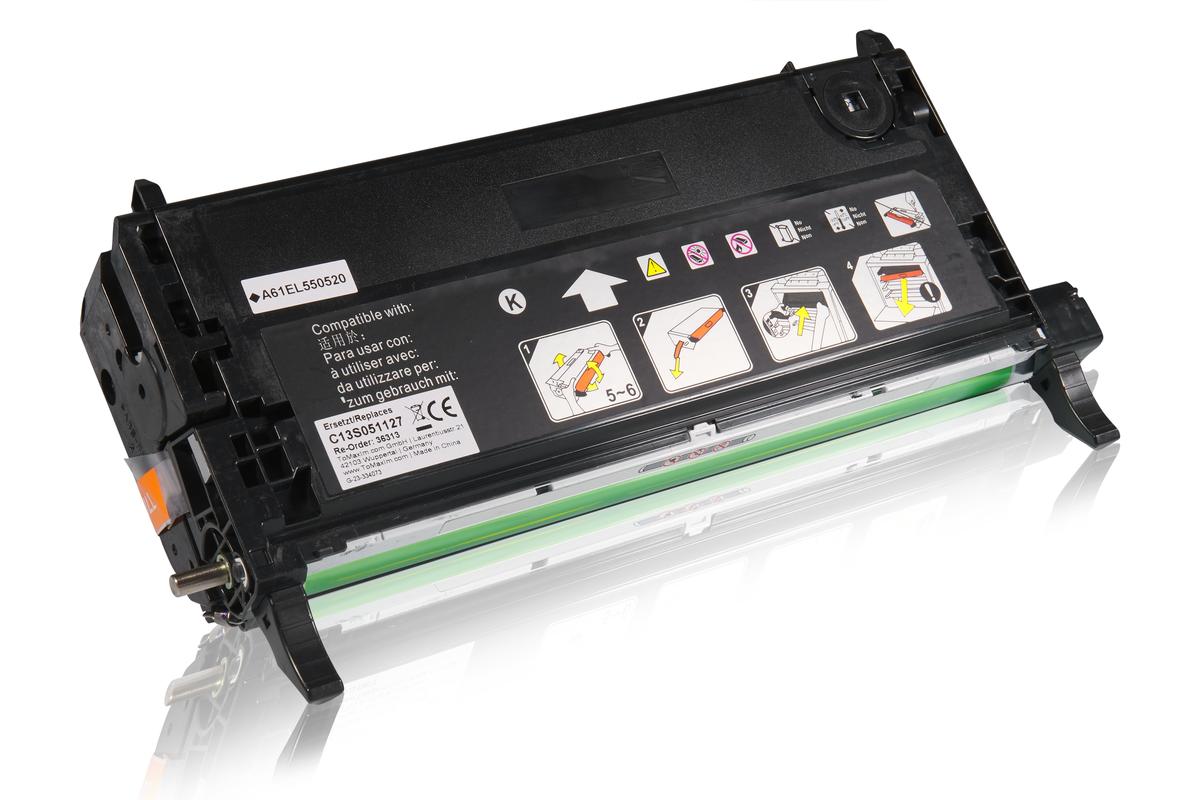 Kompatibel zu Epson C13S051127 / 1127 Tonerkartusche, schwarz