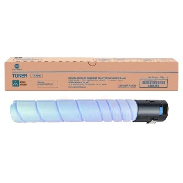 Original Konica Minolta AAV845H / TN328C Toner cyan