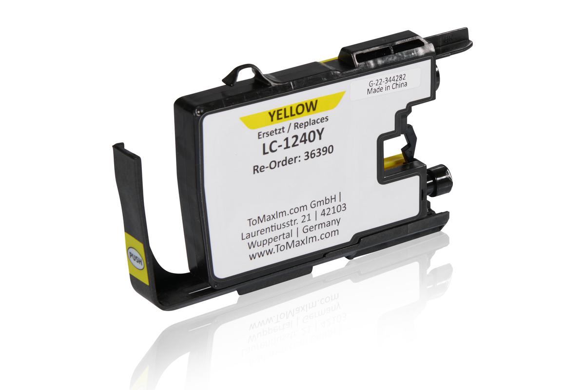 Kompatibel zu Brother LC-1240Y XL Tintenpatrone, gelb