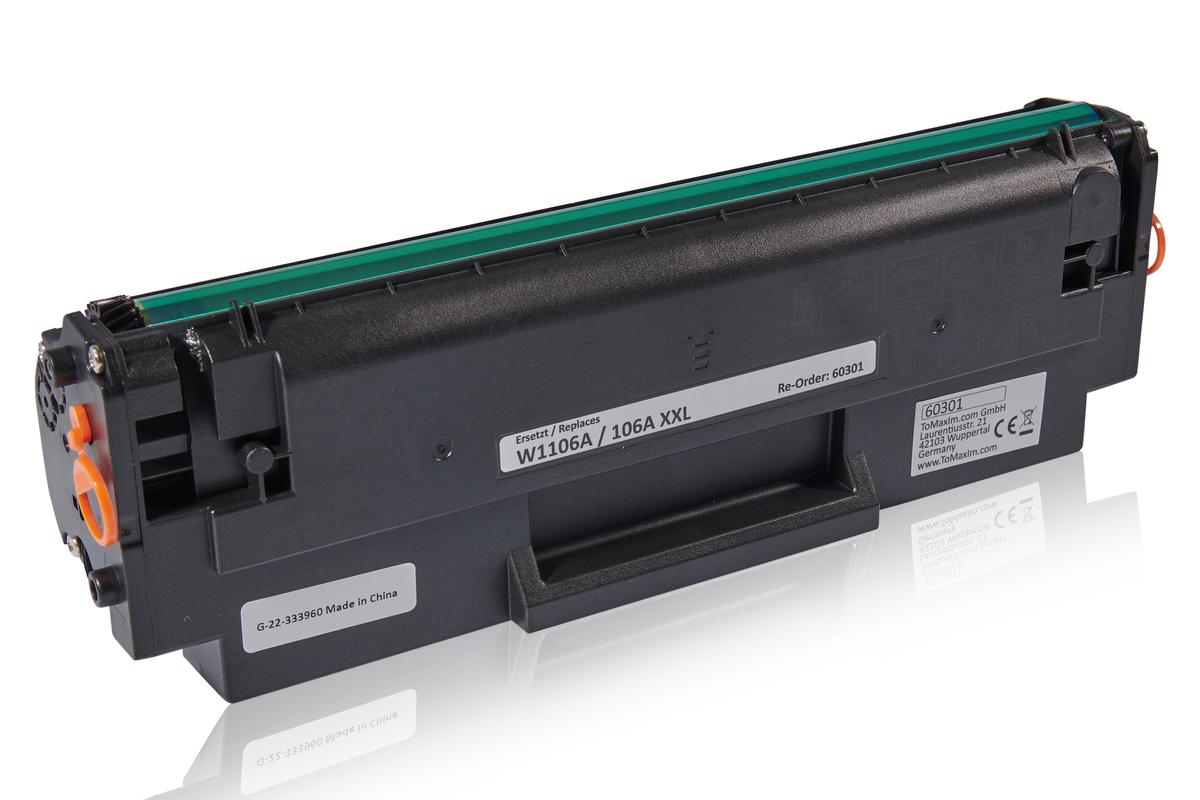 Kompatibel zu HP W1106A / 106A XXL Tonerkartusche, schwarz