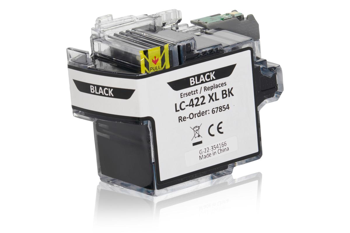 Kompatibel zu Brother LC-422XLBK Tintenpatrone, schwarz