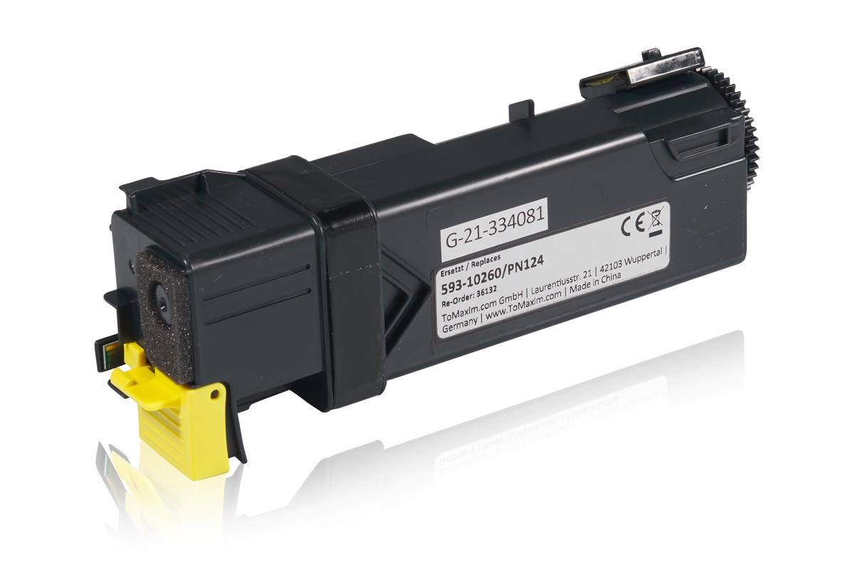 Kompatibel zu Dell 593-10260 / PN124 Tonerkartusche, gelb