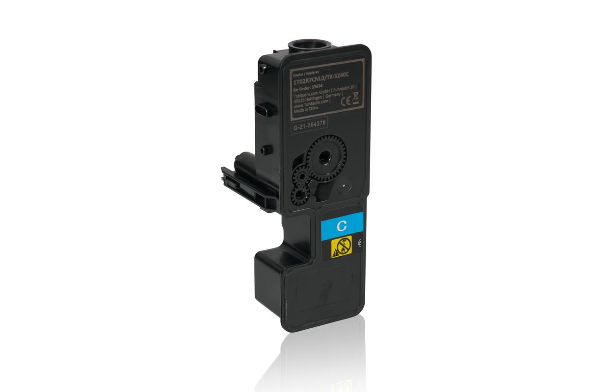 Kompatibel zu Kyocera 1T02R7CNL0 / TK-5240C Tonerkartusche, cyan