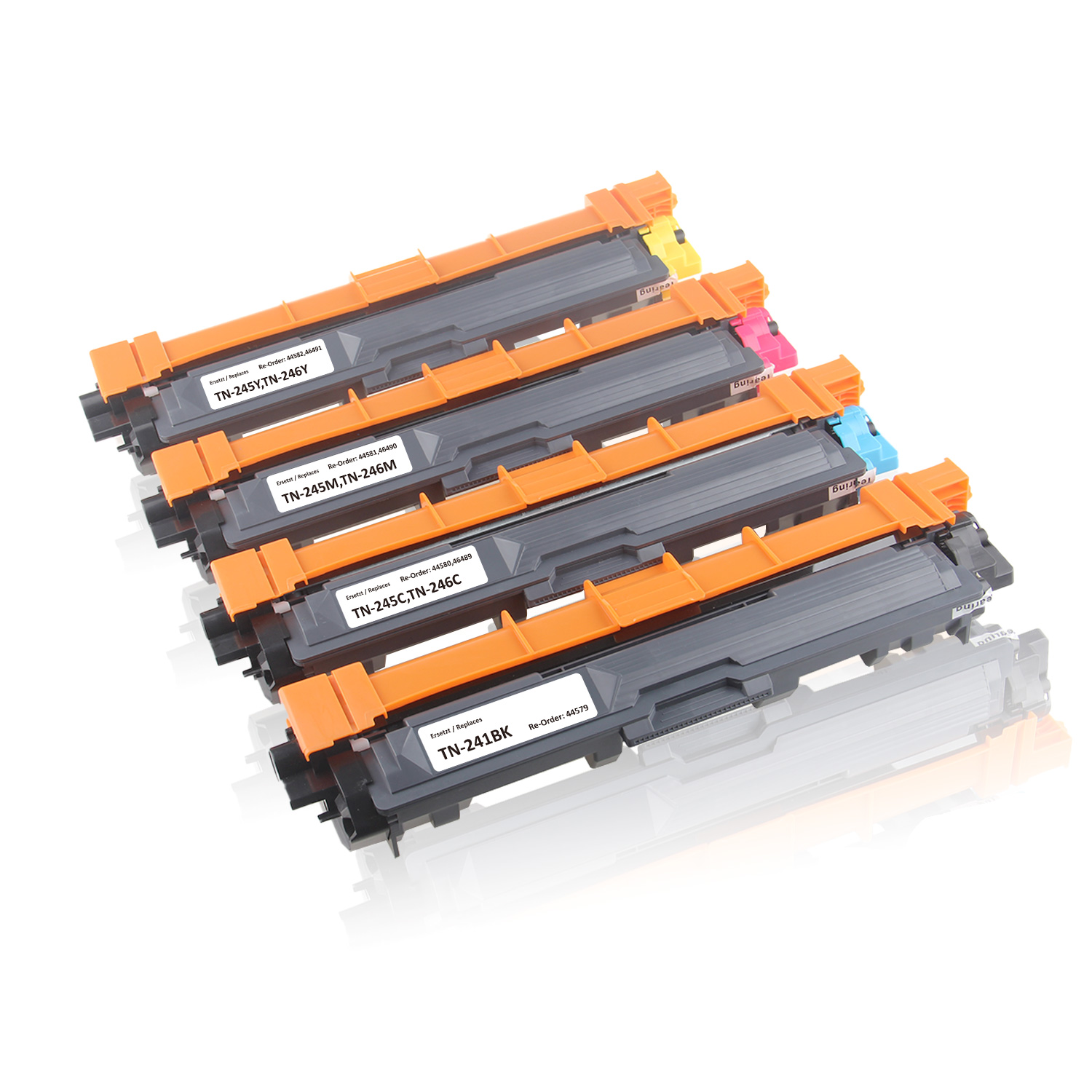 Multipack kompatibel zu Brother TN-241 / TN-245 enthält 4x Tonerkartusche