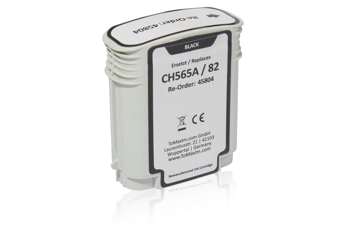Kompatibel zu HP CH565A / 82 Tintenpatrone, schwarz