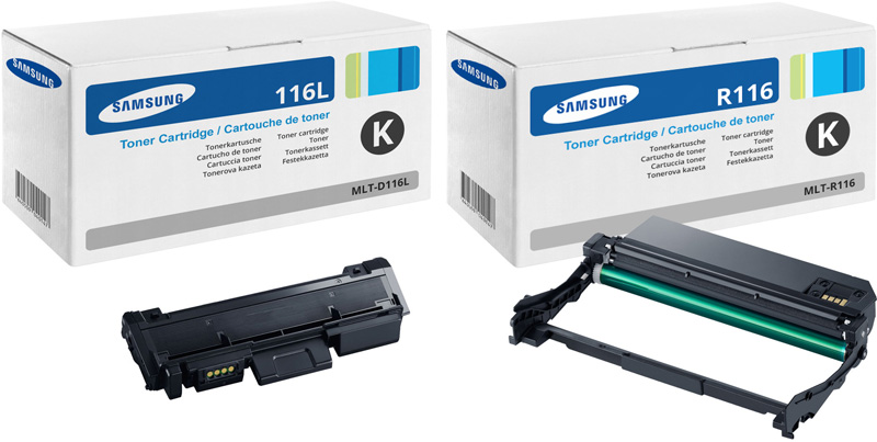 Original Samsung Toner MLT-D116L + MLT-R116 Trommel