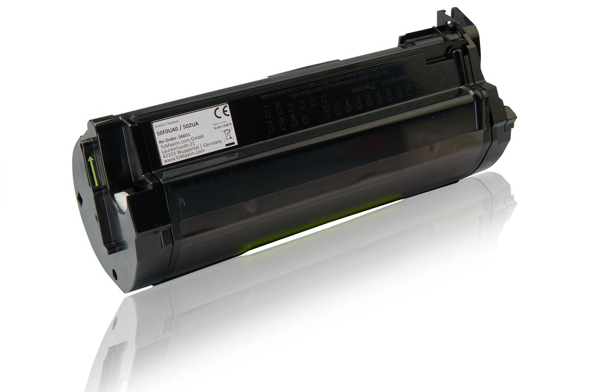Kompatibel zu Lexmark 50F0UA0 / 502UA Tonerkartusche, schwarz