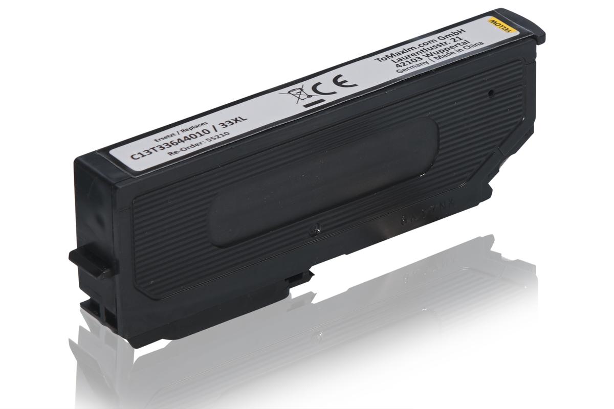 Kompatibel zu Epson C13T33644010 / 33XL Tintenpatrone, gelb