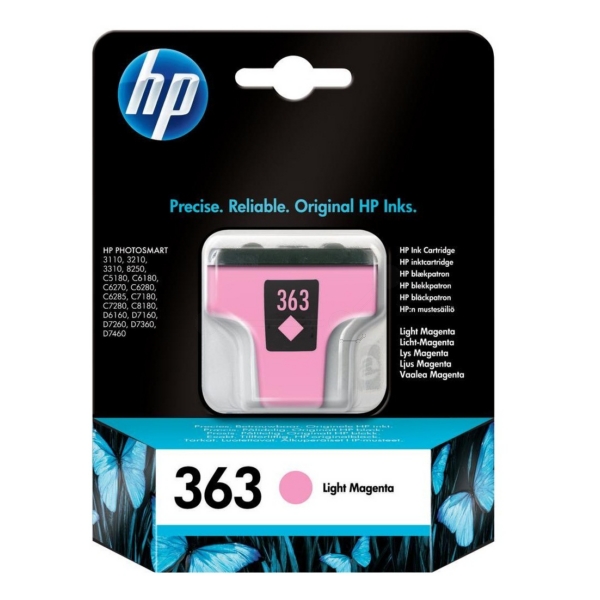 Original HP C8775EE / 363 Tintenpatrone magenta hell