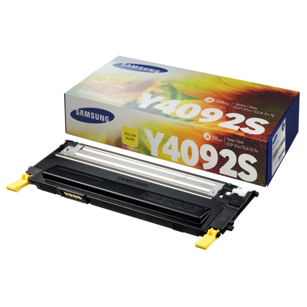 Original Samsung CLTY4092SELS / Y4092S Toner gelb