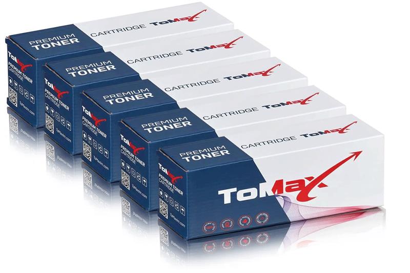 ToMax Multipack ersetzt HP CF400X / 201X enthält 5 x Tonerkartusche