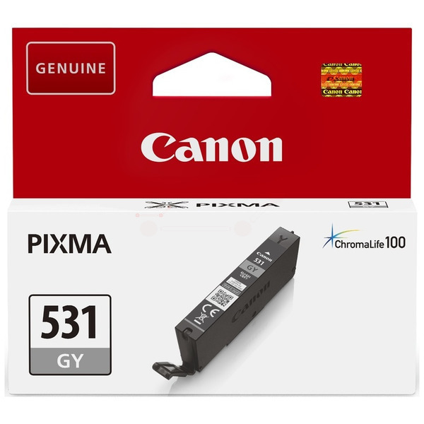 Original Canon 6122C001 / CLI531GY Tintenpatrone grau