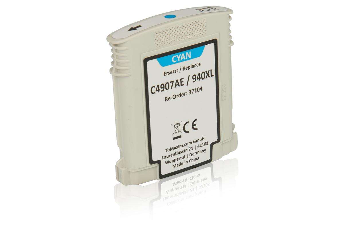 Kompatibel zu HP C4907AE / 940XL Tintenpatrone, cyan