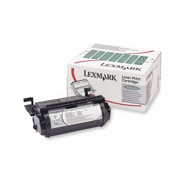Original Lexmark 12A5845 Toner schwarz