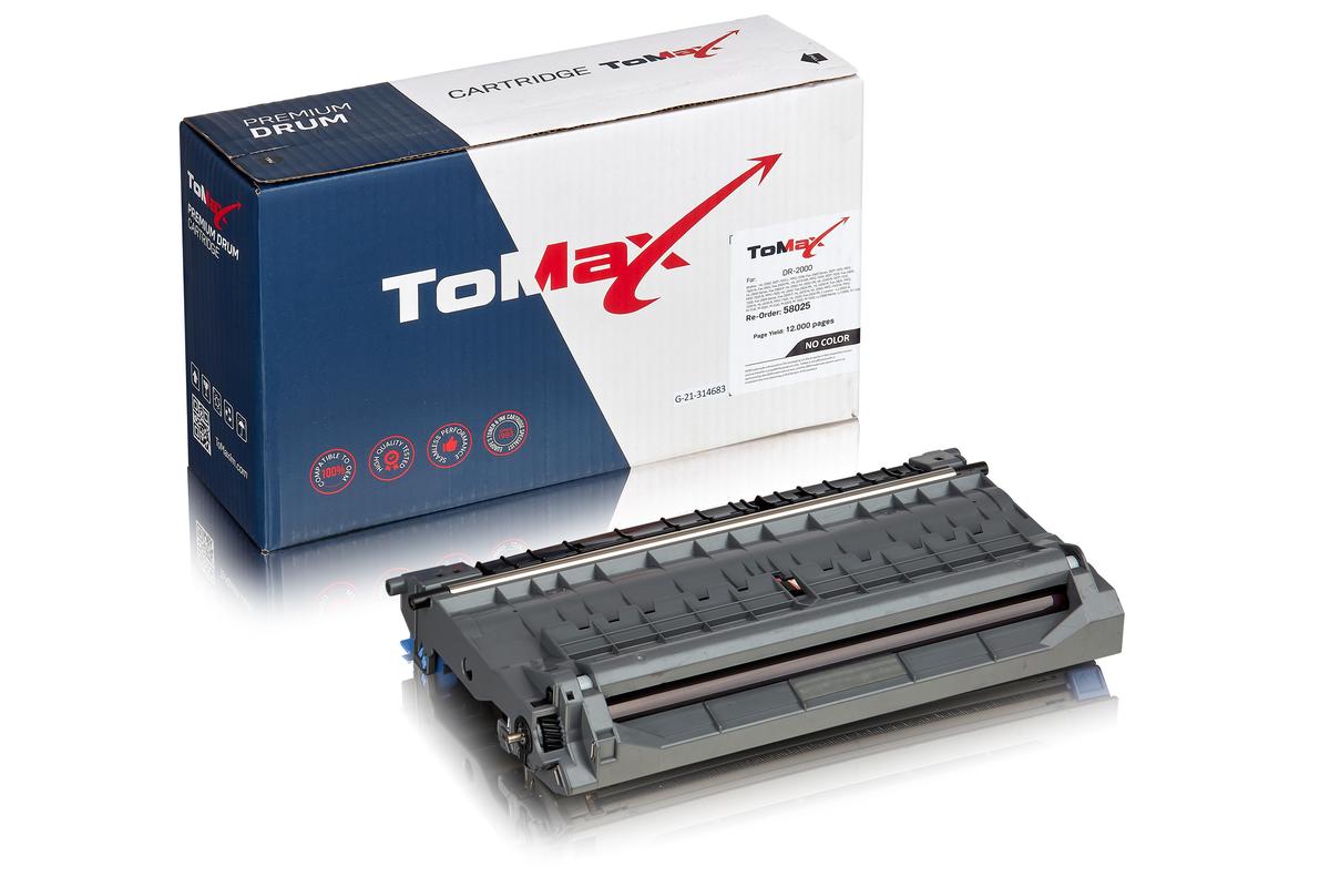 ToMax Premium ersetzt Brother DR-2000 Trommel, farblos