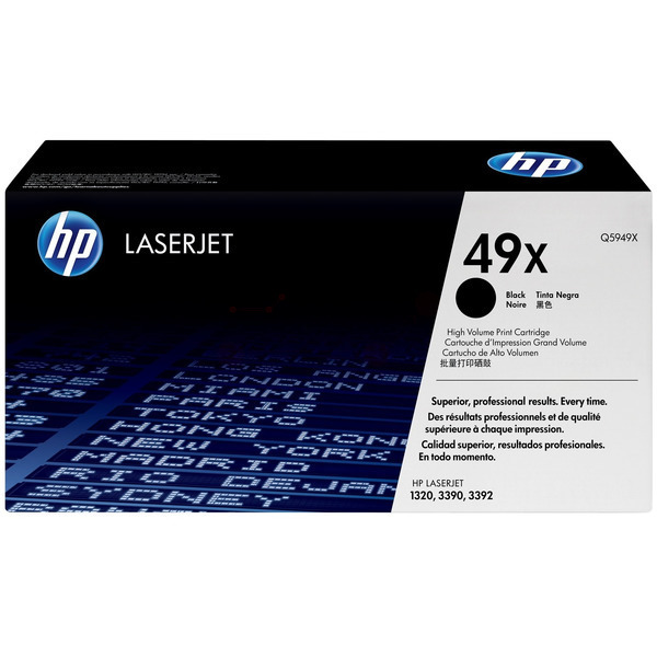 Sparset kompatibel zu HP Q5949X / 49X enthält 2x Tonerkartusche