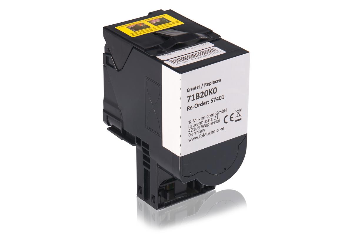 Kompatibel zu Lexmark 71B20K0 Tonerkartusche, schwarz