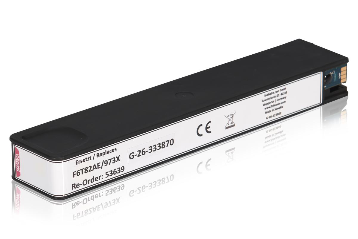 Kompatibel zu HP F6T82AE / 973X Tintenpatrone, magenta