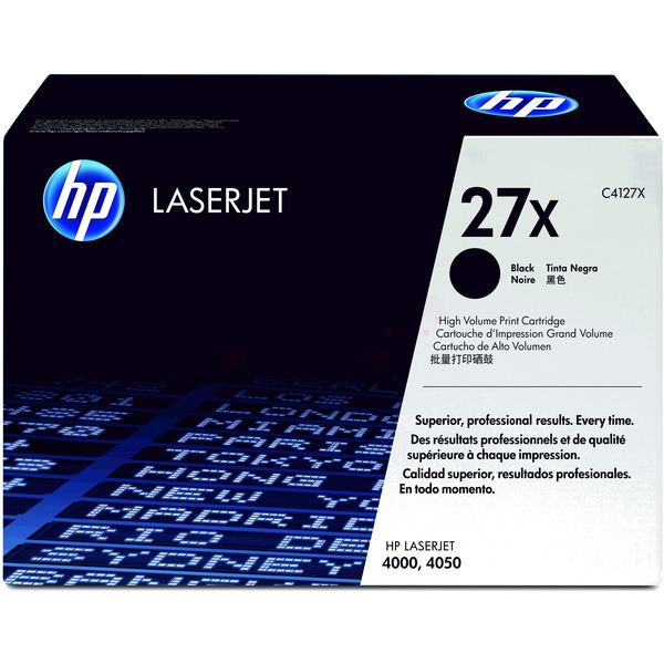 Original HP C4127X / 27X Toner schwarz