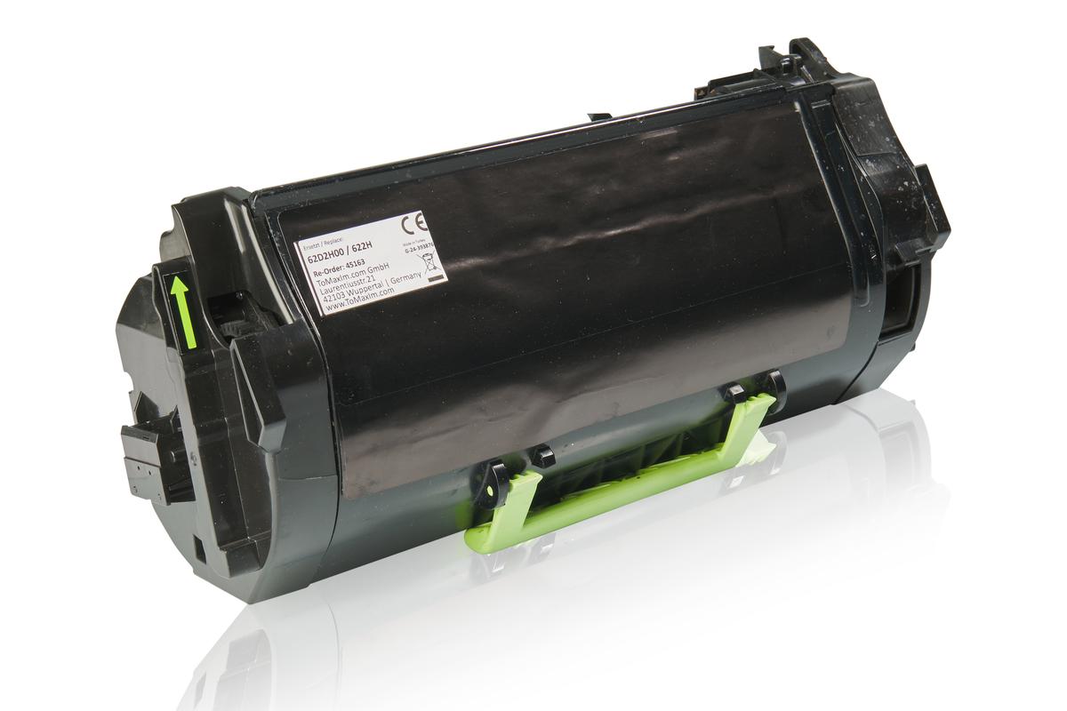 Kompatibel zu Lexmark 62D2H00 / 622H Tonerkartusche, schwarz