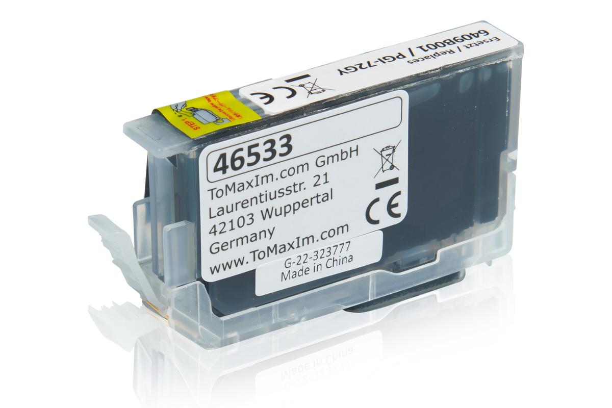 Kompatibel zu Canon 6409B001 / PGI-72GY Tintenpatrone, grau