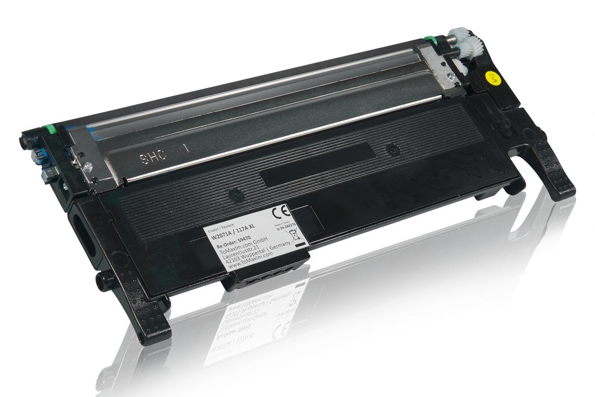 Kompatibel zu HP W2071A / 117A XL Tonerkartusche, cyan