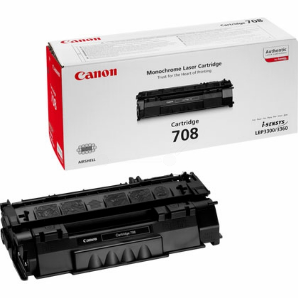 Original Canon 0266B002 / 708 Toner schwarz