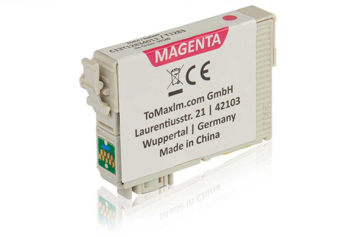 Kompatibel zu Epson C13T12834011 / T1283 Tintenpatrone, magenta