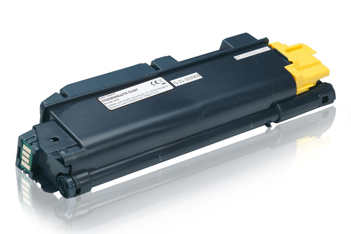 Kompatibel zu Kyocera 1T02NRANL0 / TK-5140Y Tonerkartusche, gelb