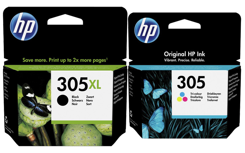 Original HP Patronen 305XL / 305 Set 3YM62AE 3YM60AE Mehrfarbig