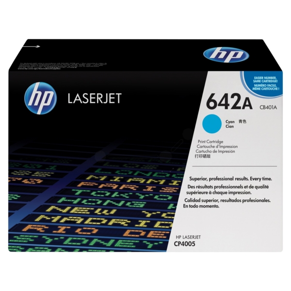 Original HP CB401A / 642A Toner cyan
