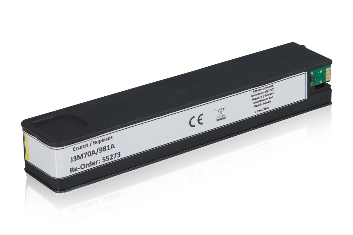 Kompatibel zu HP J3M70A / 981A Tintenpatrone, gelb