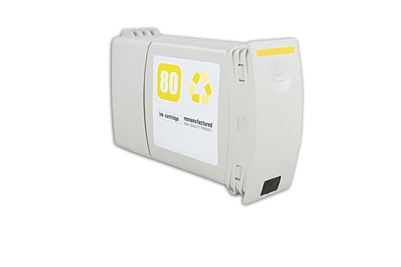 Kompatibel zu HP C4848A / 80 Tintenpatrone, gelb
