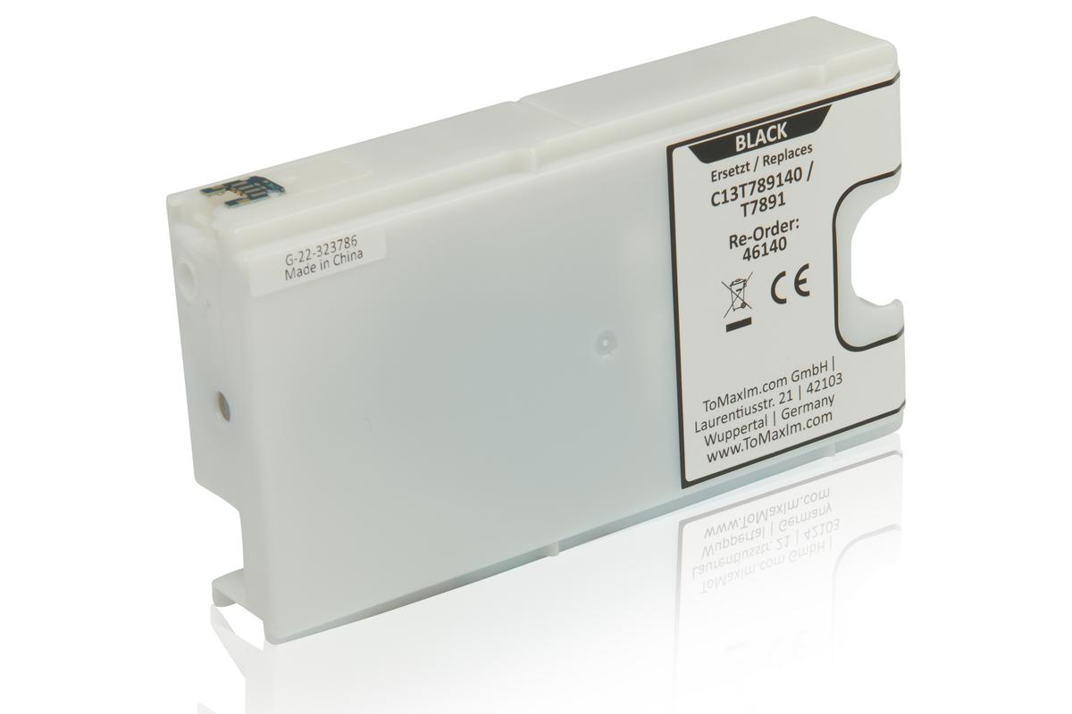Kompatibel zu Epson C13T789140 / T7891 Tintenpatrone, schwarz