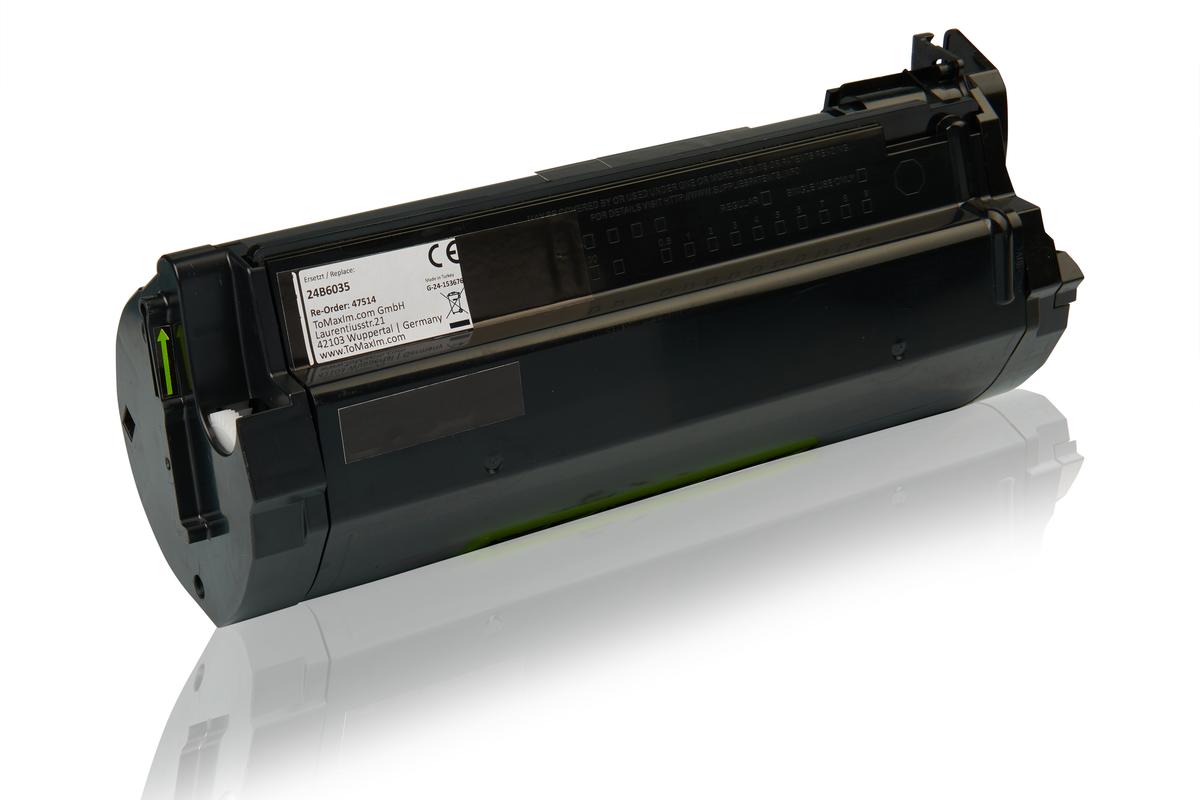 Kompatibel zu Lexmark 24B6035 Tonerkartusche, schwarz