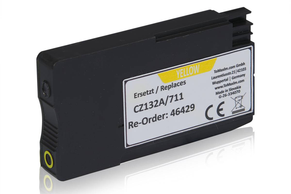 Kompatibel zu HP CZ132A / 711 Tintenpatrone, gelb günstig kaufen