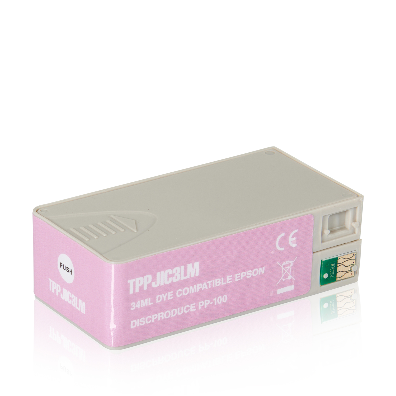 Kompatibel zu Epson C13S020449 / PJIC3 Tintenpatrone, light magenta