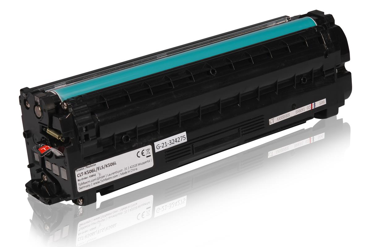 Kompatibel zu Samsung CLT-K506L/ELS / K506L Tonerkartusche,  schwarz