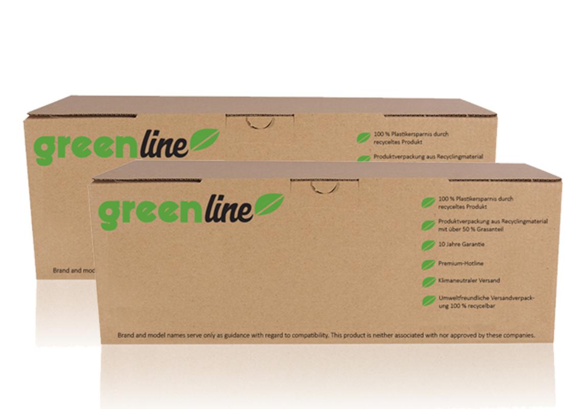 greenline Sparset ersetzt Canon 0263B002 / FX-10 enthält 2x Tonerkartusche