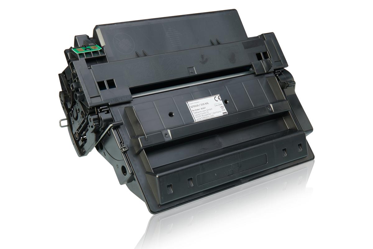 Kompatibel zu HP Q7551X / 51X XL Tonerkartusche, schwarz