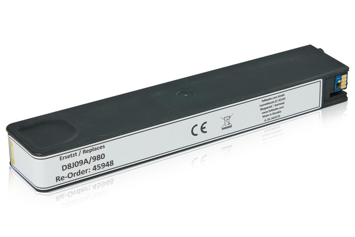 Kompatibel zu HP D8J09A / 980 Tintenpatrone, gelb