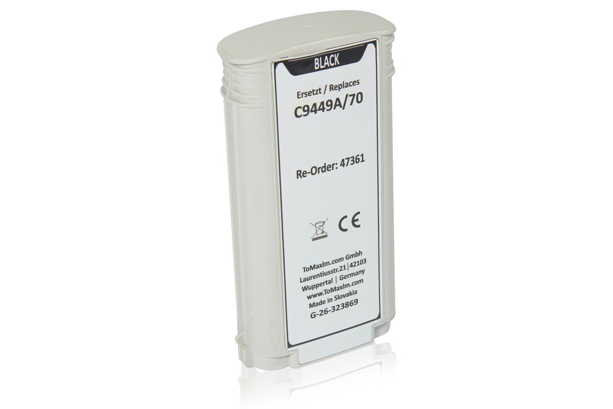 Kompatibel zu HP C9449A / 70 Tintenpatrone, foto schwarz