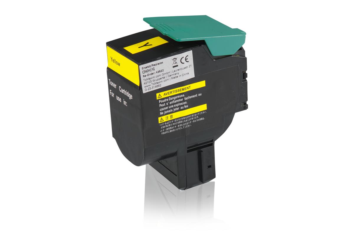 Kompatibel zu Lexmark C540H1YG Tonerkartusche, gelb