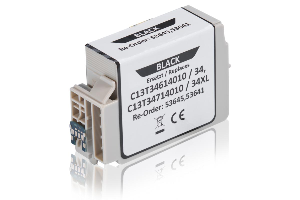 Kompatibel zu Epson C13T34714010 / 34XL Tintenpatrone, schwarz günstig kaufen